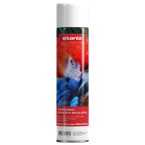 Tinta Spray Uso Geral 400ml Etaniz